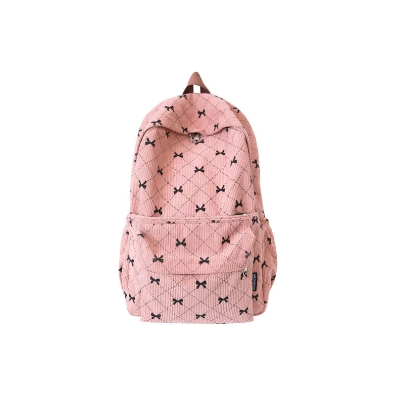Yalu Corduroy Backpack Women's Multicolor-12