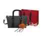 Black with Charm+Exquisite Shopping Bag