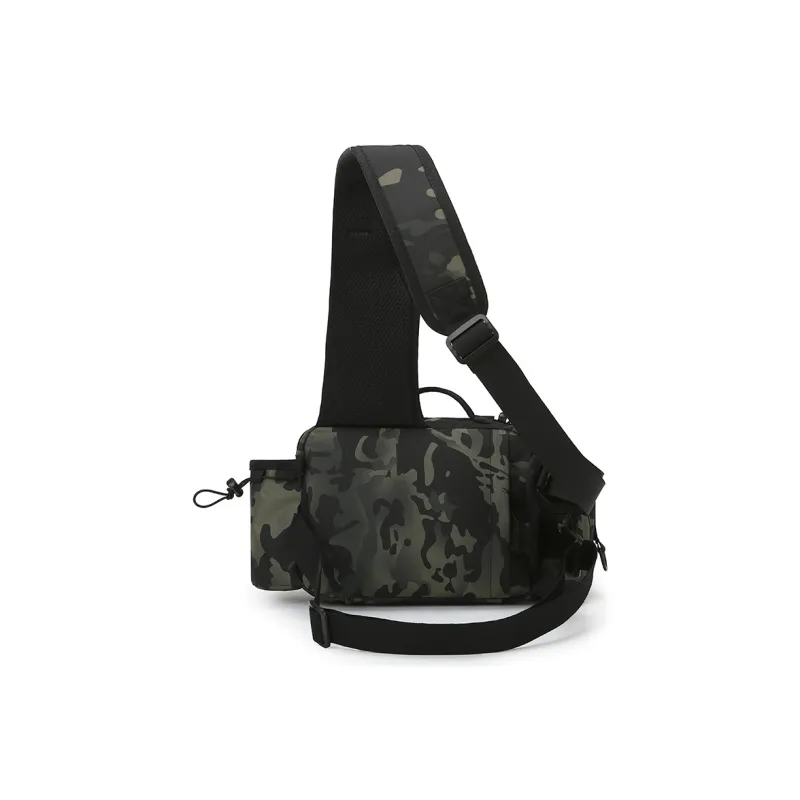 AUNG Polyester Sling Bag Regular Men's Land Camouflage/Camouflage Black/Coyote Brown/Black-3