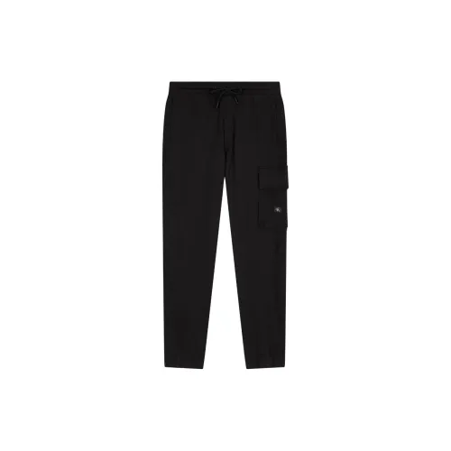 CALVIN KLEIN Knitted Sports Pants Men's Black