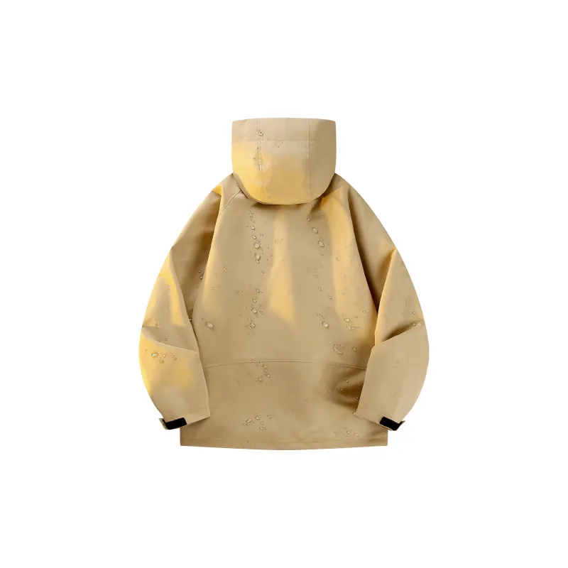 Feiyue Water-Resistant Windproof Warm Water-Repellent Windbreaker Jacket Unisex-21