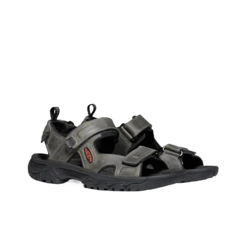 KEEN Targhee 3 Beach Sandals Men's Gray Black-2