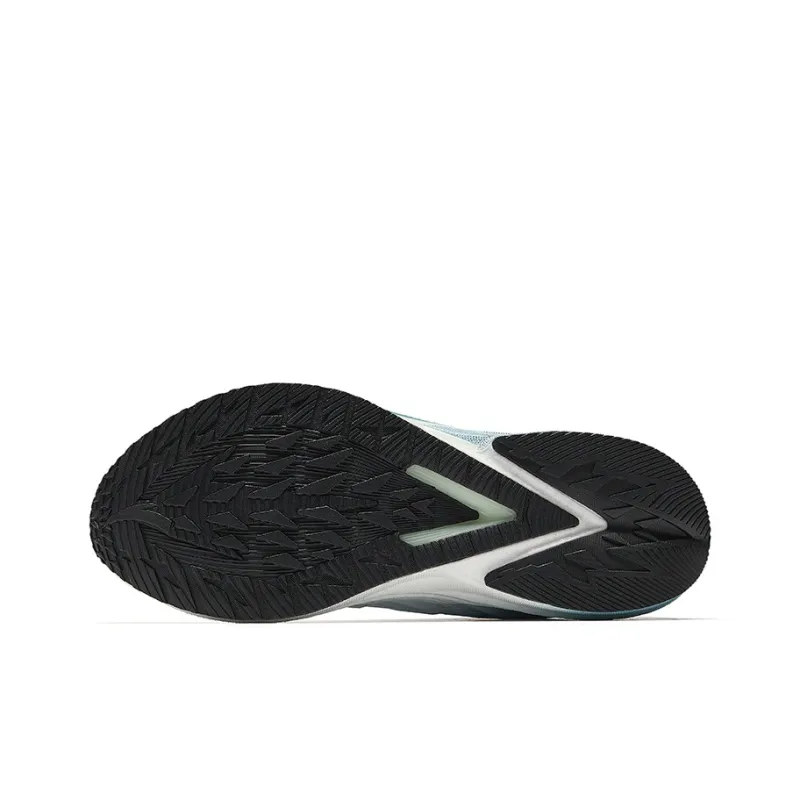 CHAOJIANTA Cushioned Slip Resistant Rebound Low Top Training Running Shoes Men's White Black Blue-4