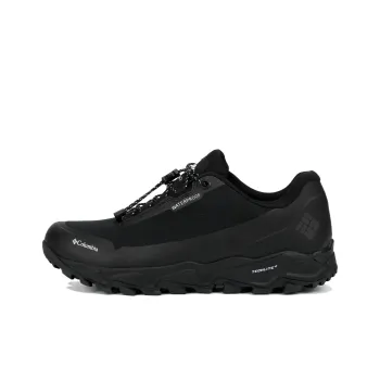Columbia Anti Slip Wear Resistant Low Top Hiking Shoes Men's Black