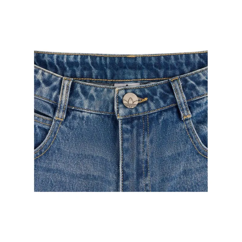 Adidas Originals Loose AW24 Jeans Women's Denim Blue-5
