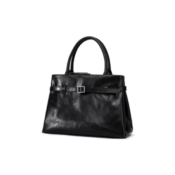 Ceion Keust Top Grain Cow Leather Totes Handbags Women's Multicolor