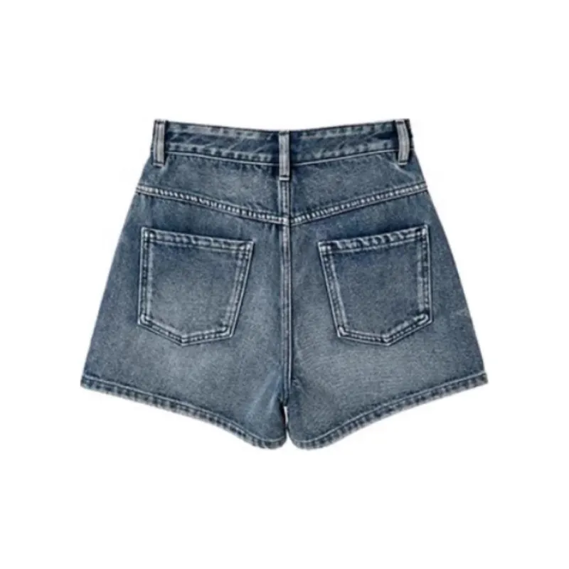 EKOOL Denim Shorts Women's Blue-1