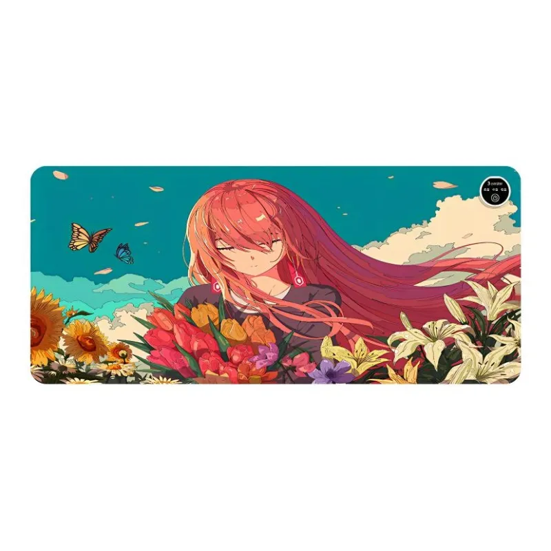 ZHUANGXINGXIA Extra Large Heating Desk Pad MYX 2441-2450 For Students Dormitory Office Writing Mouse Pads-10