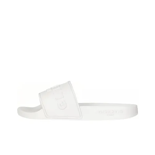 Givenchy Rubber Sole Slide Slippers Women's White