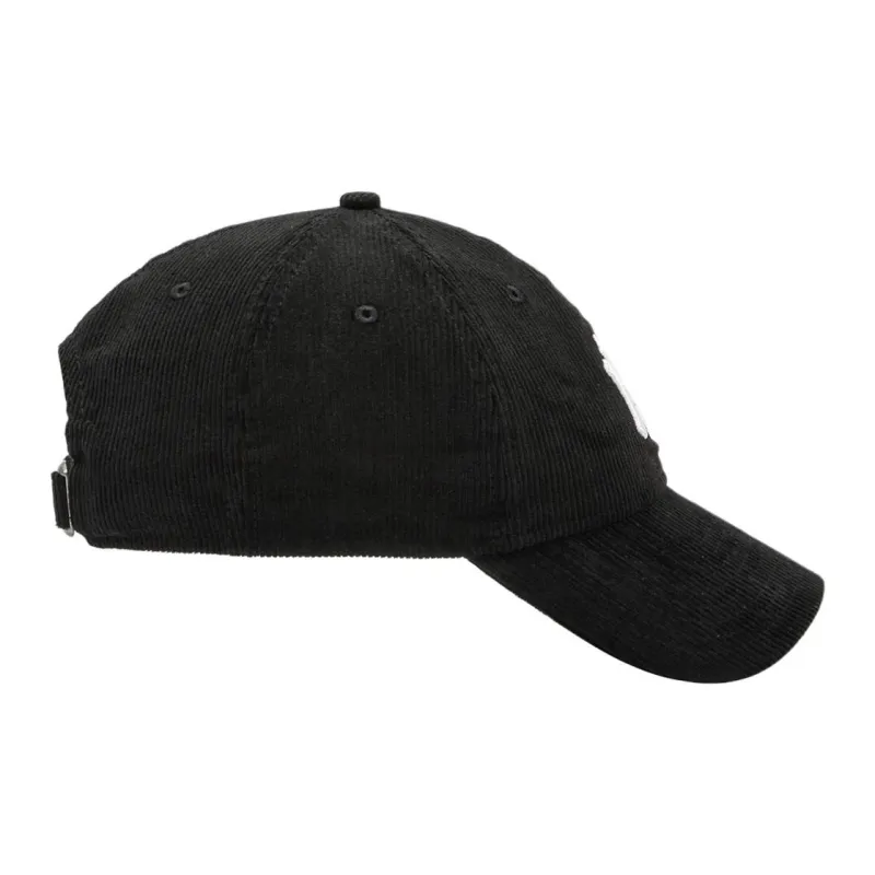 New Era Cotton Corduroy Baseball Caps Unisex Black-4