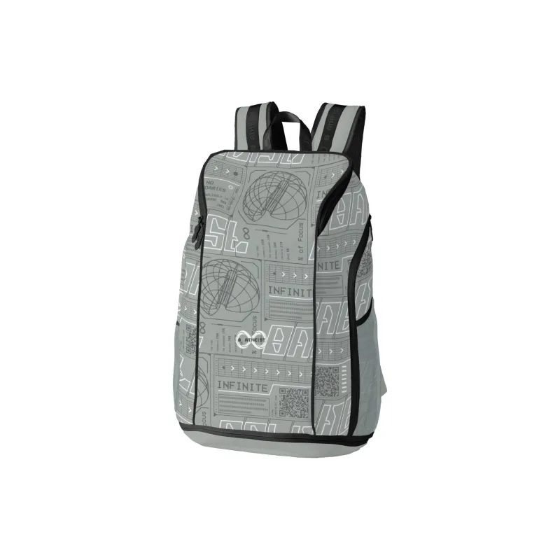 8atheist Polyester Backpack Unisex Green-1