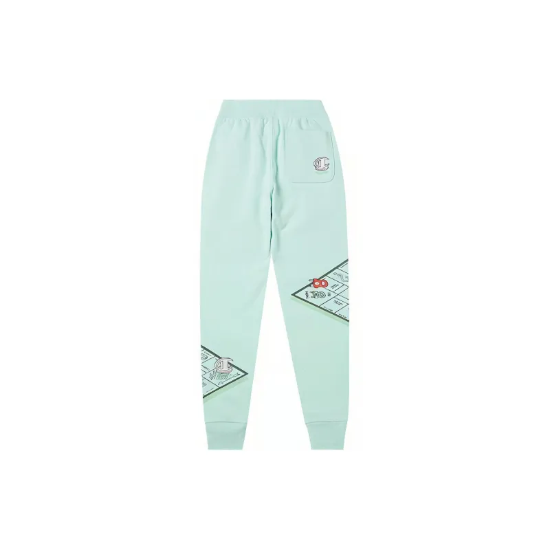 Champion Knitted Sports Pants Unisex Light Green-1