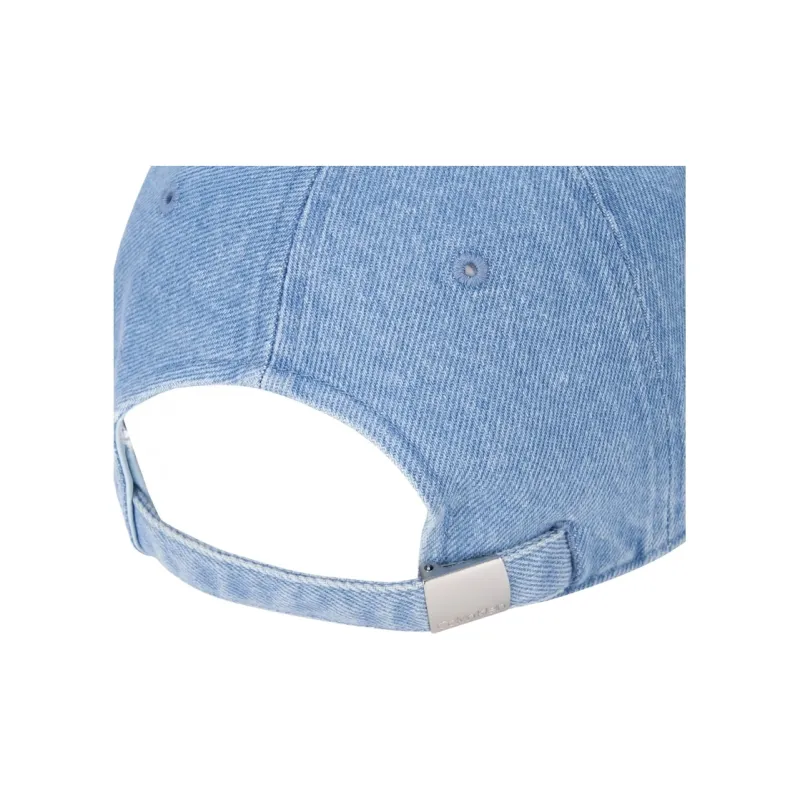 CALVIN KLEIN Cotton Baseball Caps Unisex Blue-3