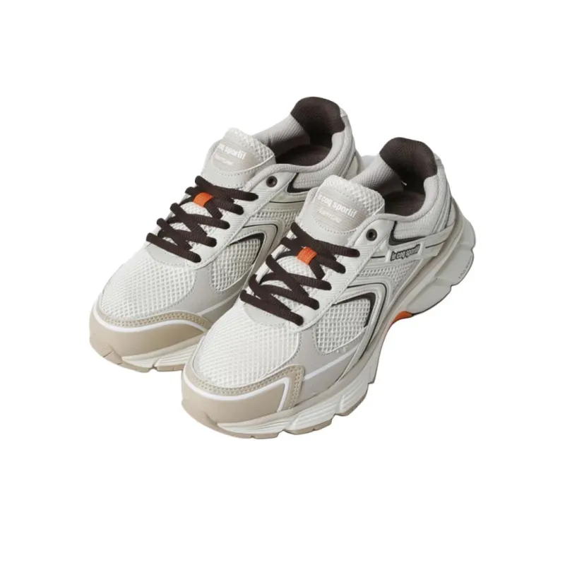Le Coq Sportif L2K Anti Slip Wear Resistant Low Top Casual Running Shoes Unisex White-1