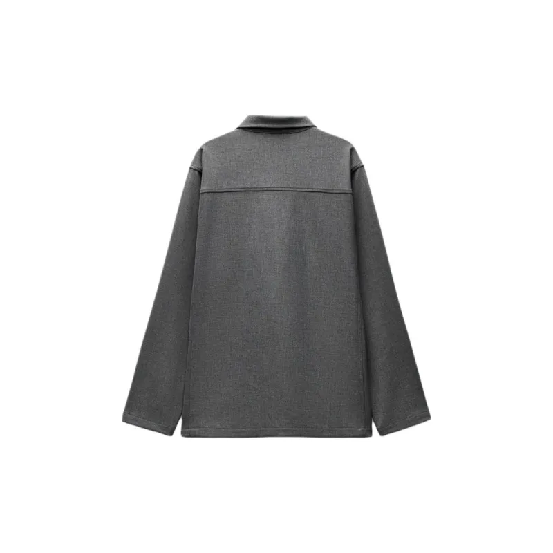 Ao Yes X ZARA AO YES Collaboration Business Suits Men Gray-1