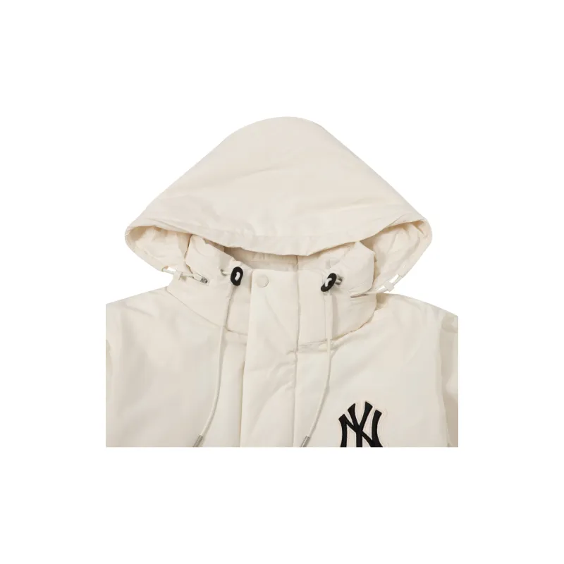 MLB Basic Series Down Jacket Cropped Men's White-5