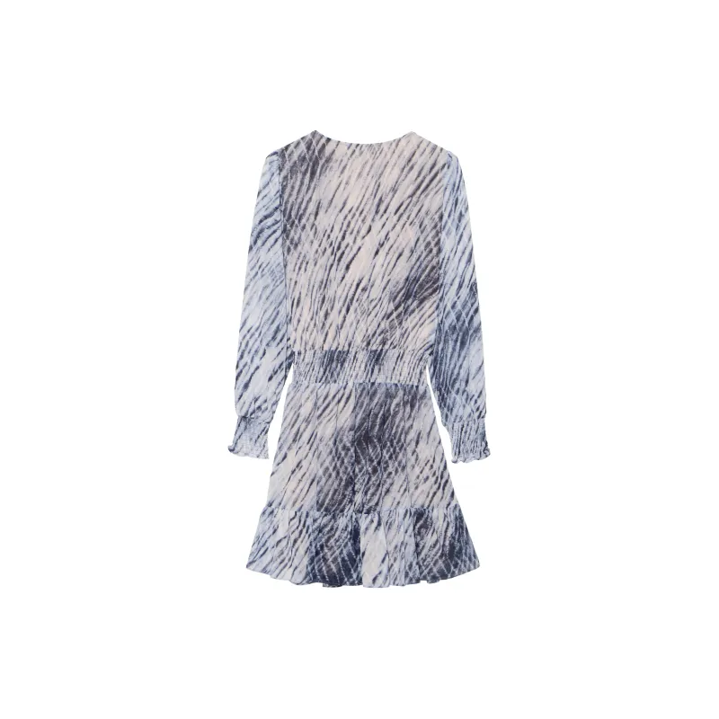 MICHAEL KORS Long Sleeved Dresses Women's Midnight Blue-1