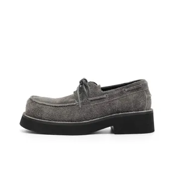 New Korea Men's Casual Shoes Men Low Top Gray, Black