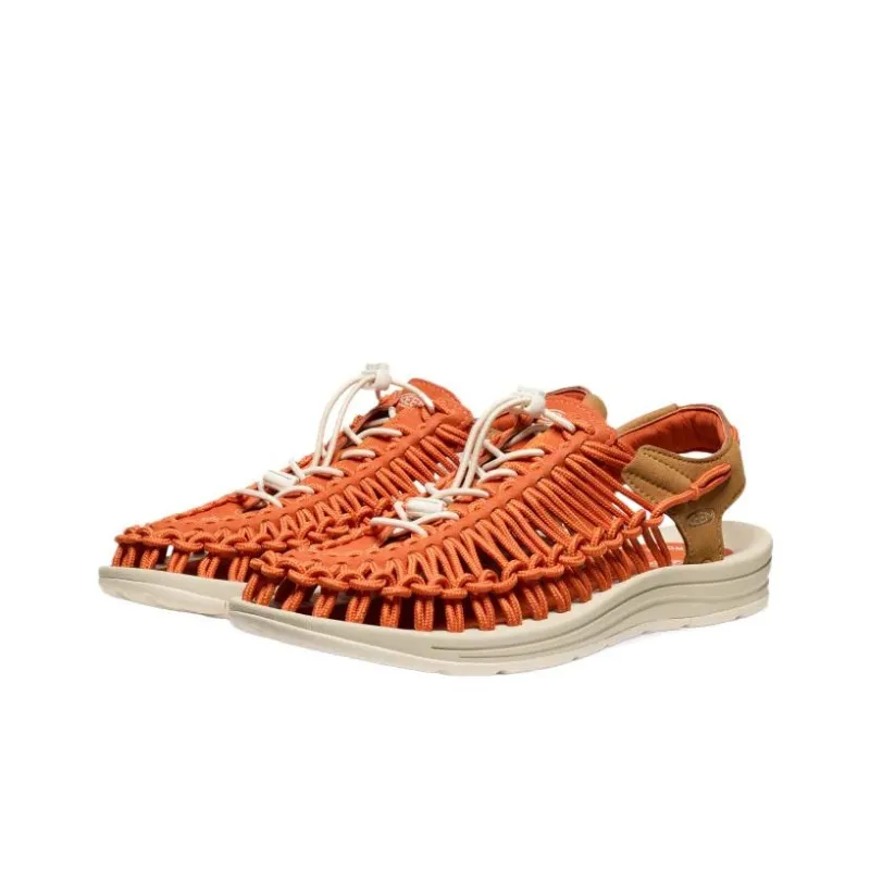 KEEN Uneek Abrasion Resistant River Trekking Shoes Men's Orange-2