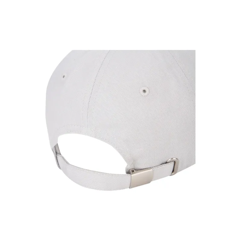 CALVIN KLEIN Cotton Baseball Caps Unisex Pearl Gray-3