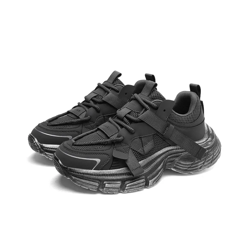 K-bird Cushioned Wear-Resistant Height Increasing Low-Top Casual Shoes Men's-9