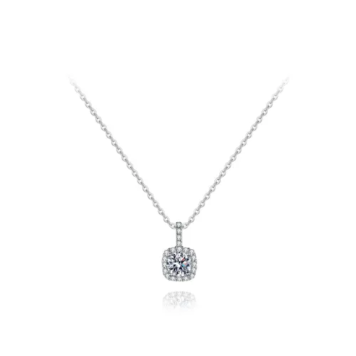 KUMET Zircon Necklaces Women's Same For Couples