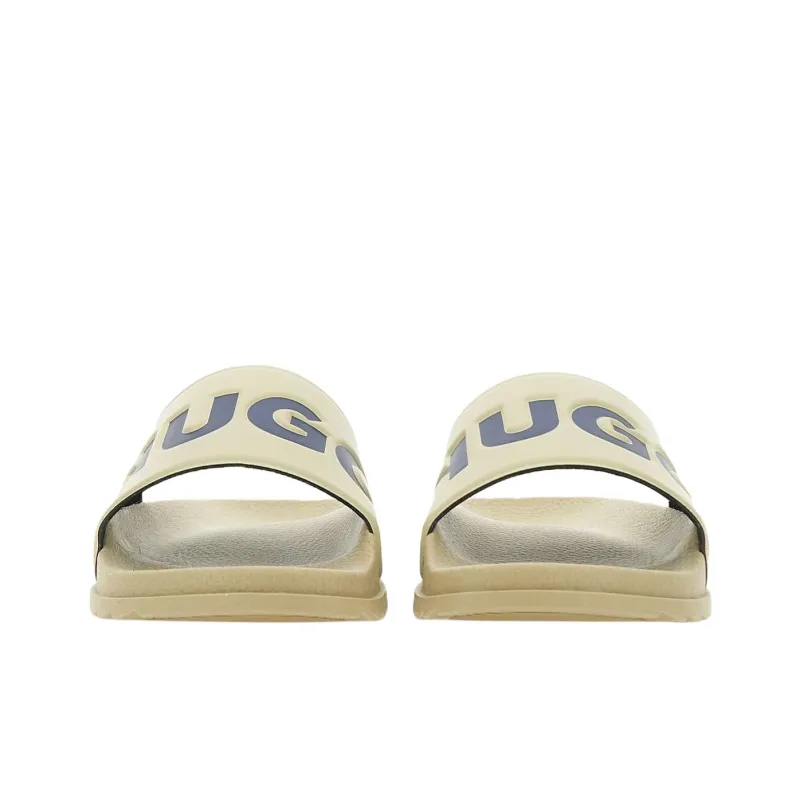 HUGO BOSS Slide Slippers Men's Beige-4