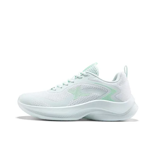 XTEP Cushioning Breathable Lightweight Low Top Casual Running Shoes Women's Green
