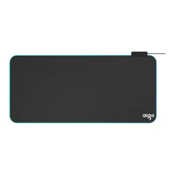 AIGO Good Performance Cloth RGB Glow USB 3.0*3+Type C 3.0*1 Mouse Pads