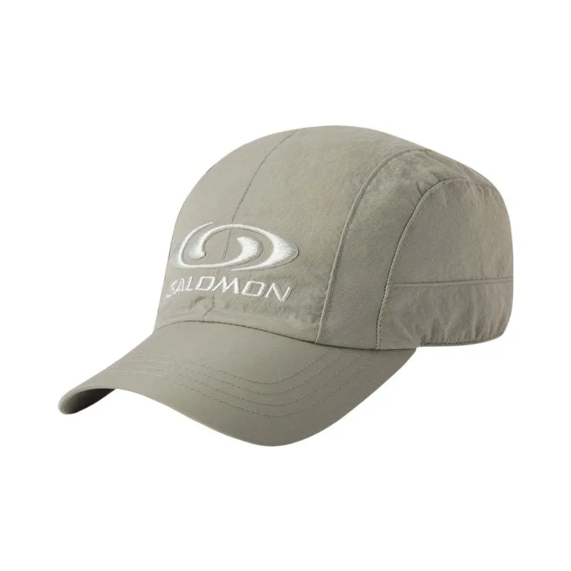 SALOMON Nylon Baseball Caps Unisex Beige-0