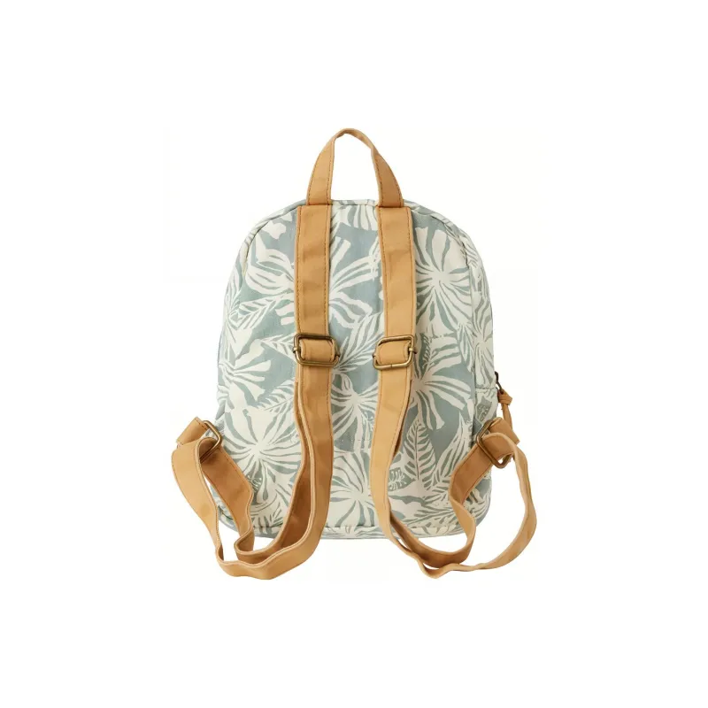 O'Neill 100% Cotton Canvas Backpack Mini Women's Silver Blue-1