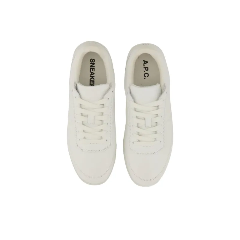 A.P.C Low Top Casual Shoes Unisex White-4