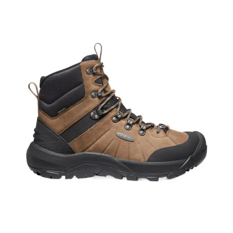 KEEN Revel 4 Abrasion Resistant High Top Hiking Shoes Men's Brown-1