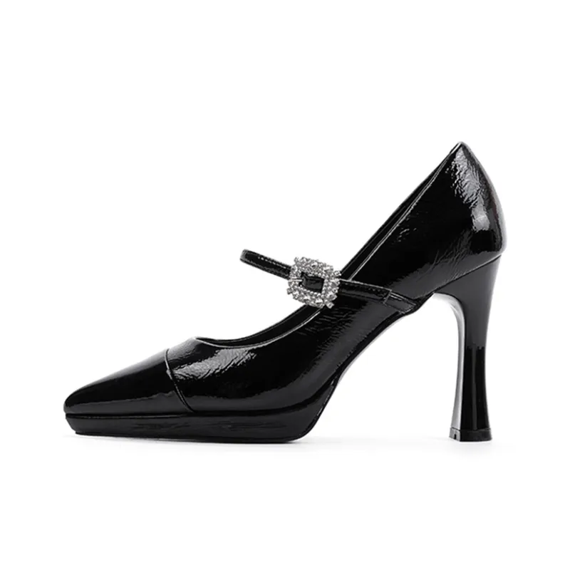 Ainer-cat Slim Heel High Heels 10cm Women's-6