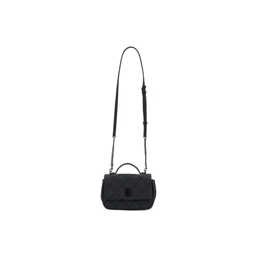 TORY BURCH TB-Willa Cow Leather Handbag Shoulder Bag Crossbody Bag Small Size Women's Frosted Black