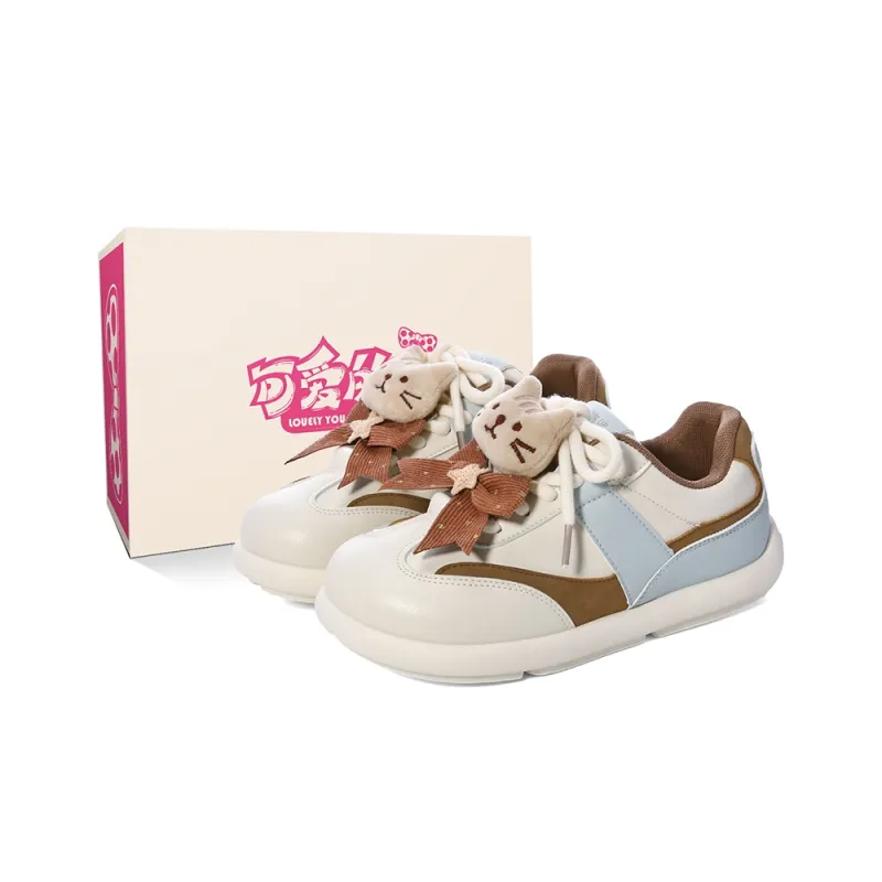 Lovely You Lightweight Wear-Resistant And Slip-Resistant Low-Top Skateboard Shoes Women's-57