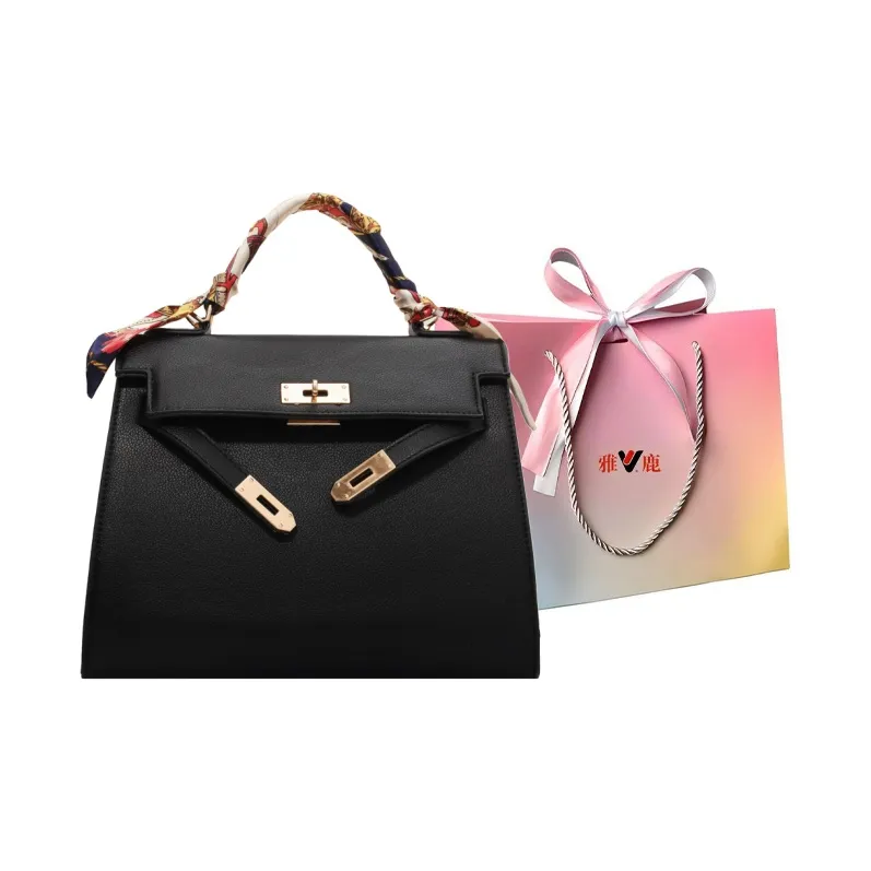 Yalu PU Handbag, Shoulder Bag, Crossbody Bag Regular Women's Black/Red/Khaki-0