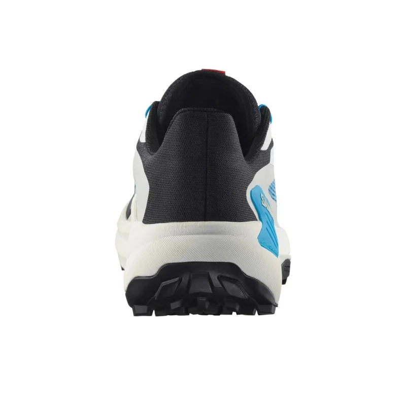 SALOMON GENESIS Anti Slip Wear Resistant Low Top Hiking Shoes Men's White Blue-3