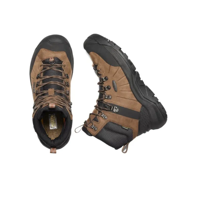 KEEN Revel 4 Abrasion Resistant High Top Hiking Shoes Men's Brown-3