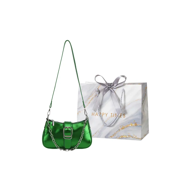 Miss Angel Patent Leather Shoulder Bag Women's Multicolor-22