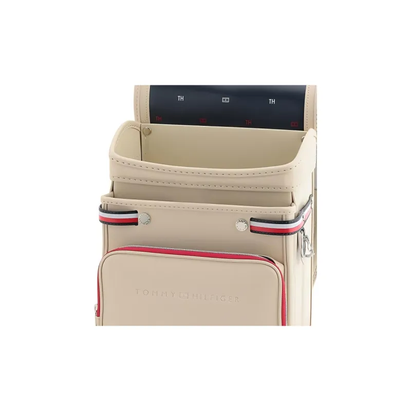 Tommy Hilfiger Artificial Leather Backpack Regular Unisex Beige-4