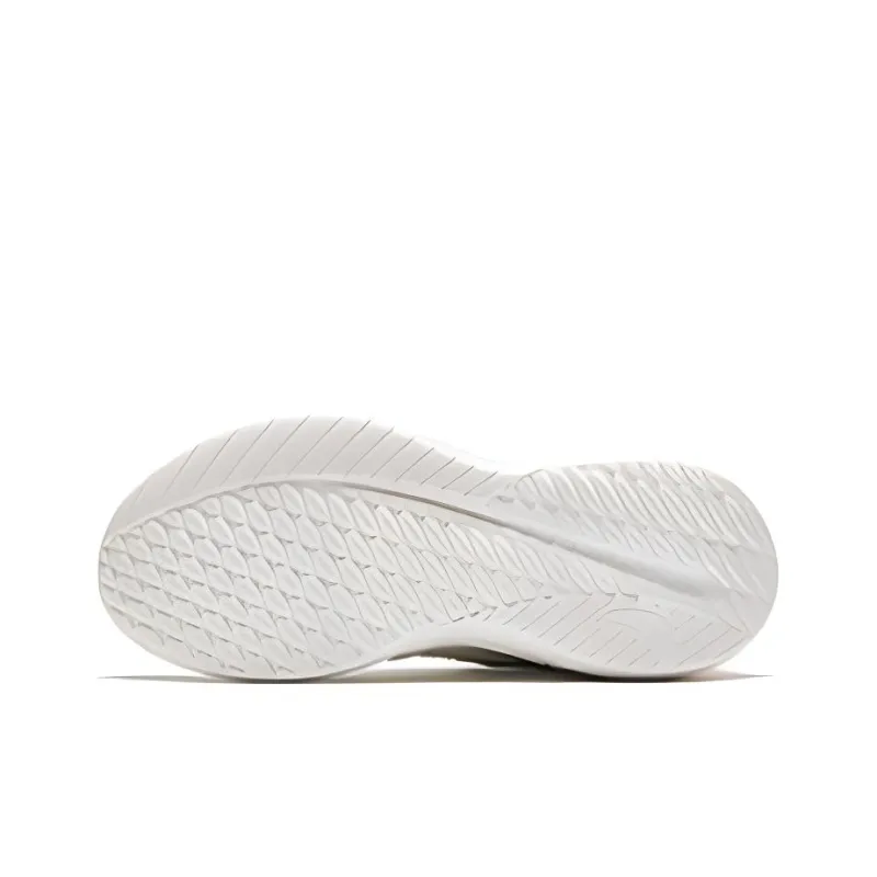 Anta Anti Slip And Wear Resistant Breathable Low Top Running Shoes Women's White-2