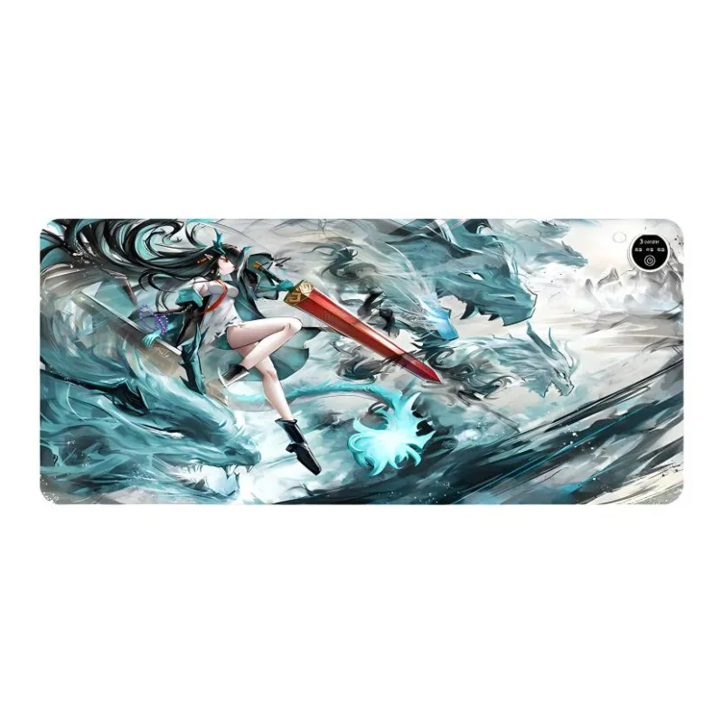 ZHUANGXINGXIA Extra Large Heating Desk Pad MYX 2391-2400 For Students Dormitory Office Writing Mouse Pads-6