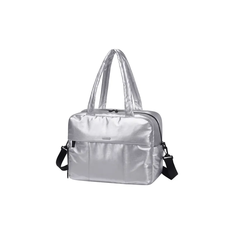 GOLF Fabric Travel Bag 19.8L Women's Dazzling Pink/Arctic Silver-7