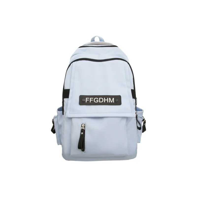 GOBLIN SHARKS 1759 Nylon Backpack Regular Unisex Black/White/Red/Light Blue/Dark Blue-24