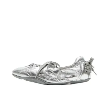 Acne Studios 2025 New Year Limited Collection Casual Single Shoes Women's Silver