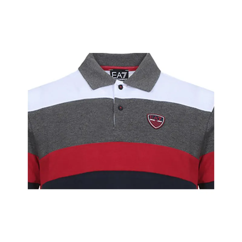 EMPORIO ARMANI Polo Shirts Men Red-4