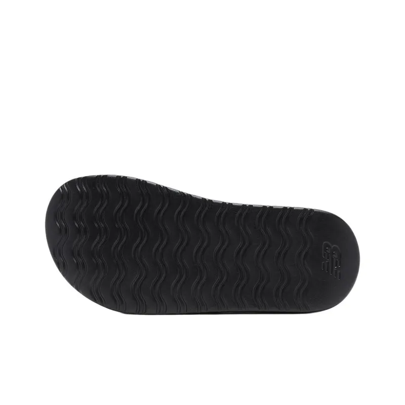 New Balance New Balance Korea Slip Resistant Abrasion Resistant Slide Slippers Unisex Black-4