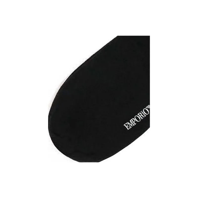 EMPORIO ARMANI FW23 Ankle Socks Unisex 1 Pack Black-1