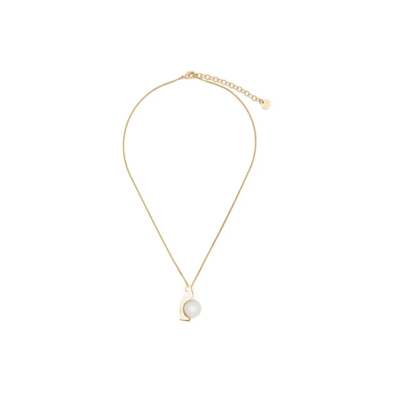 Ferragamo Logo pendant Necklace-0